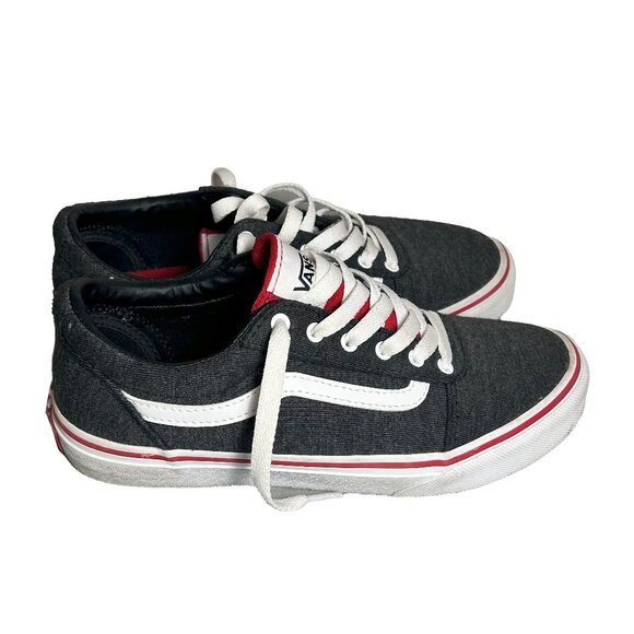 Vans Era Check Block Charcoal Grey Unisex Size Youth 4 - Picture 4 of 7